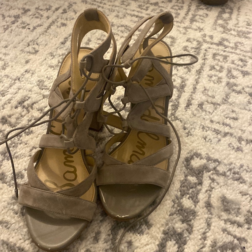 Sam Edelman Lace up heels